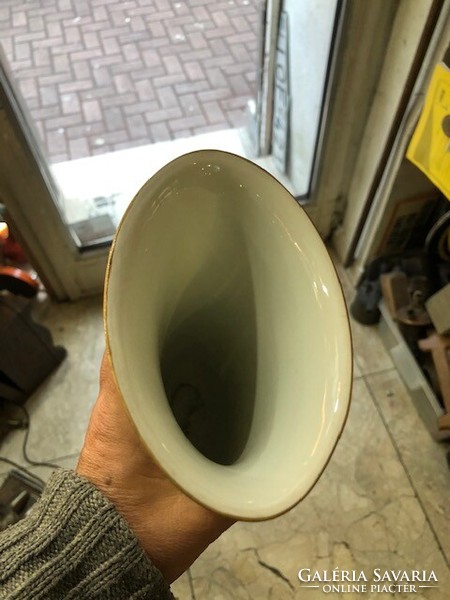 Herendi porcelán váza, hibátlan, 24 cm-es, ajándéknak.