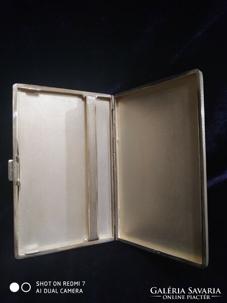 Silver (800 greyhound pv) men's cigarette tray (can)