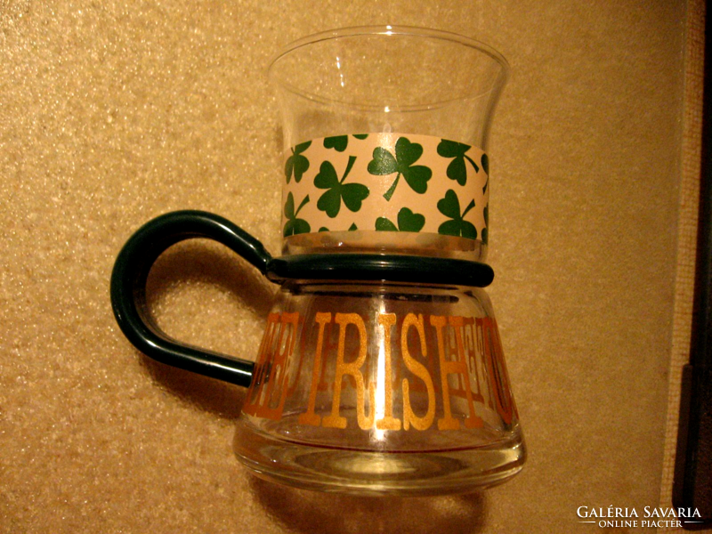 A real rarity! Glass of clover bodum inspiration danish irish coffee