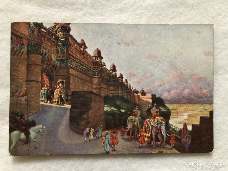 Antik, régi képeslap  - Poatatiszta                 -2.