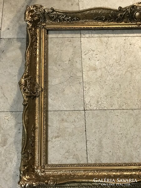 Large painting or mirror blonde frame