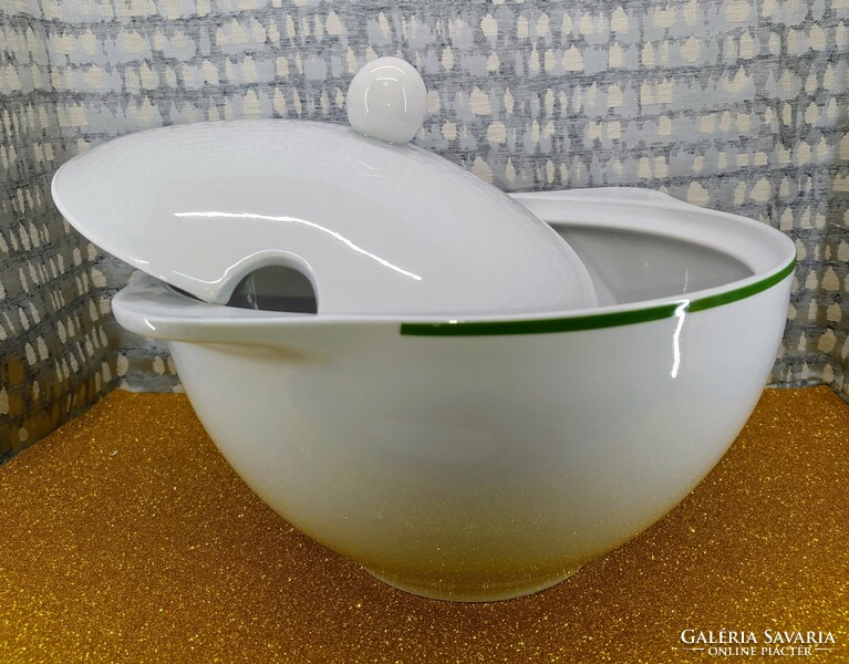 Large porcelain soup bowl (Yugoslav/Ljubljana)