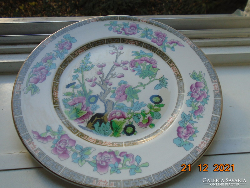 1930 Maddock decorative oriental flower patterned English plate