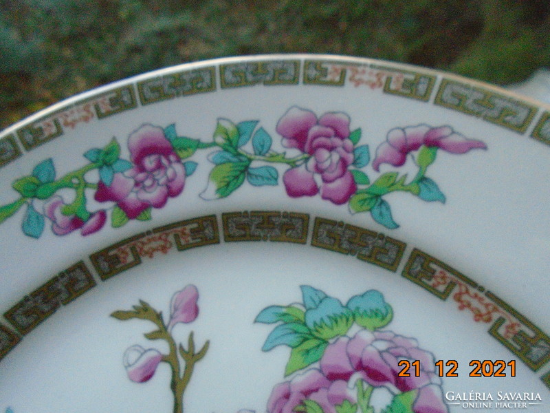 1930 Maddock decorative oriental flower patterned English plate