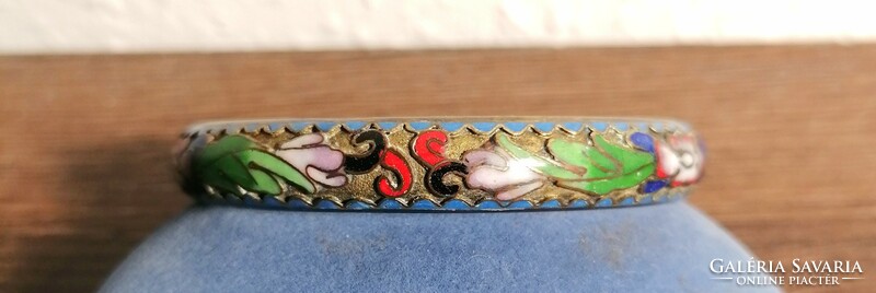 Cloisonne bracelet genuine vintage jewelry