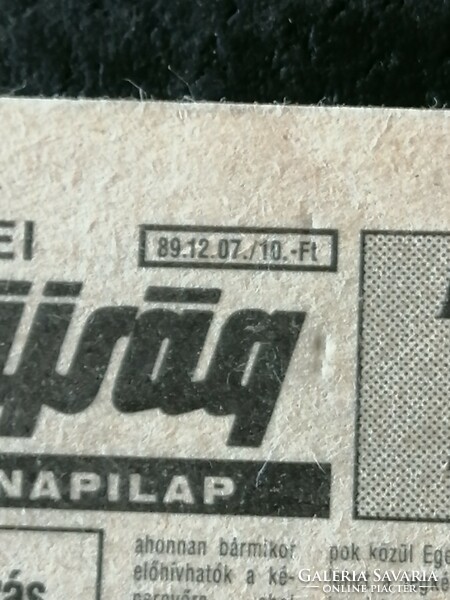 Mini newspaper from 1989