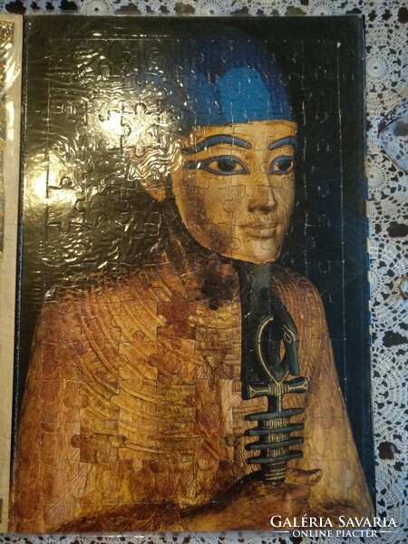 Tutanhamon, egyiptomi érdekességek gyerekeknek, 4 db puzzle-val,  Alkudható