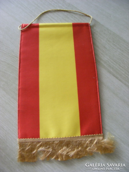 Spanish table flag, Siófok's silver coast was used dead.