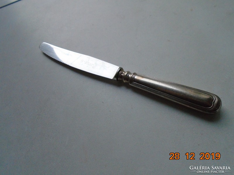 Solingen-robert klaas Solingen rust-free antique knife with silver-plated handle.