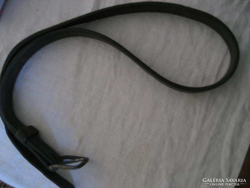 Old solid cowhide belt