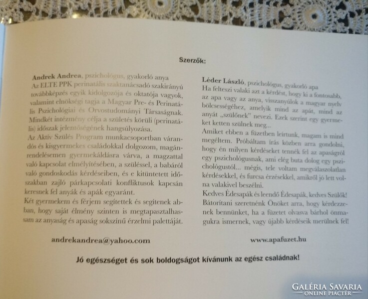Andrek-leder: father's booklet, negotiable