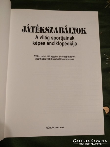 Játékszabályok, A világ sportjainak képes enciklopédiája, Alkudható