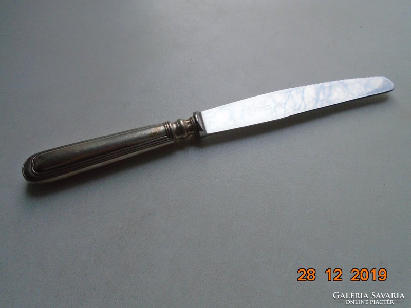 Solingen-robert klaas Solingen rust-free antique knife with silver-plated handle.