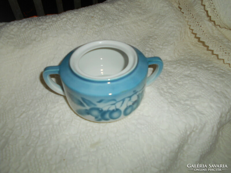 Antique Art Nouveau porcelain sugar bowl