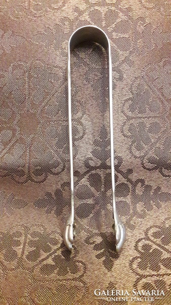 Old silver-plated sugar tongs 1 (m3280)