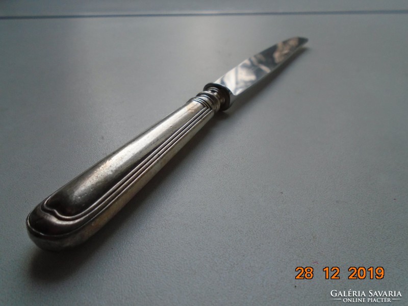 Solingen-robert klaas Solingen rust-free antique knife with silver-plated handle.