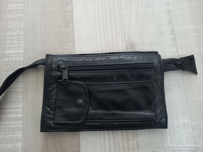 Retro leather car bag