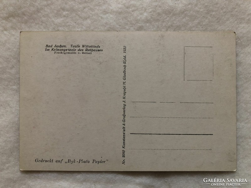 Antik, régi képeslap - Postatiszta                     -2.