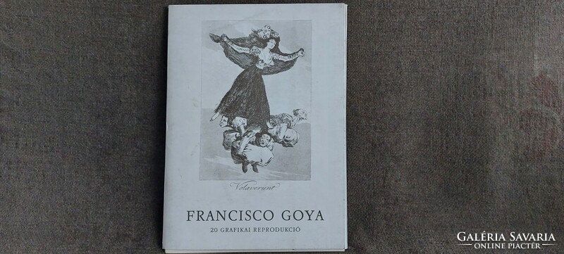 Francisco Goya – 20 Grafikai Reprodukció Hiánytalan !!!