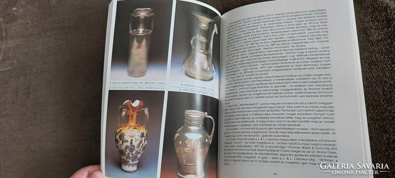 Varga vera - old Hungarian glass illustrated with color pictures, approx. 120 pages