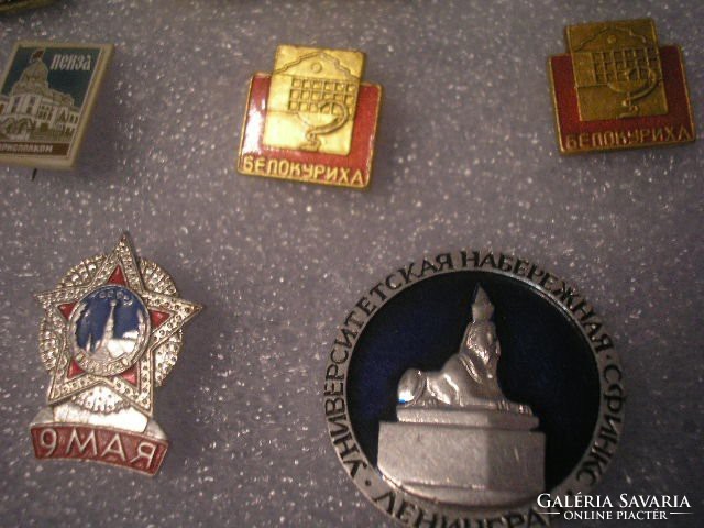 U1 Russian badges, 20-rarities for sale in one