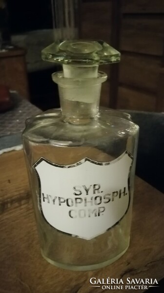 Old apothecary bottle