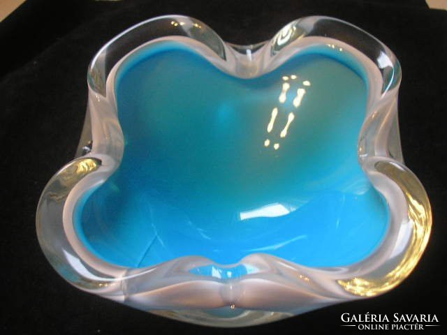 Murano turquoise-opal multi-layer offering rarity for sale