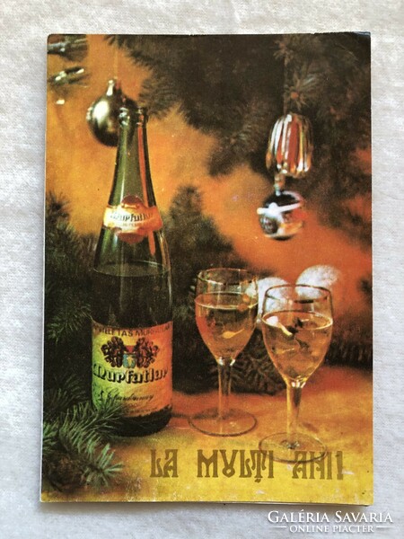 Régi Újévi képeslap                                 -2.