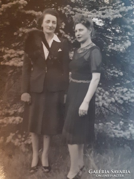 Old female photo 1947 vintage photo