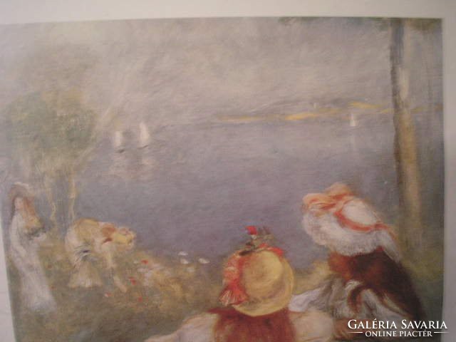 N3 Renoir ritka képének másolata plexi védős keretben 50x40cm ajándékozható