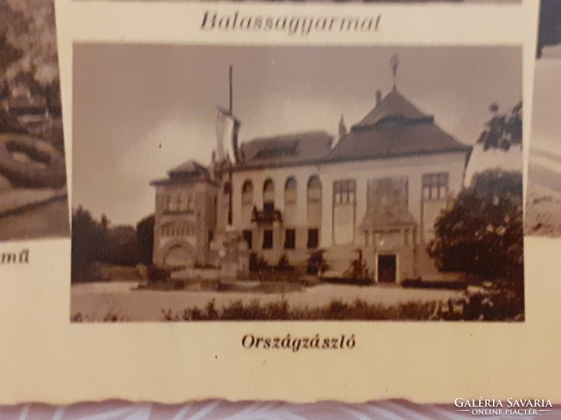Régi képeslap 1942 Balassagyarmat fotó levelezőlap