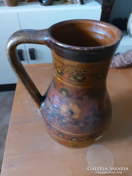 Pitcher-jug repainted by an artist, 30 cm high - 372