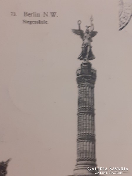 Régi képeslap 1911 Berlin fotó levelezőlap