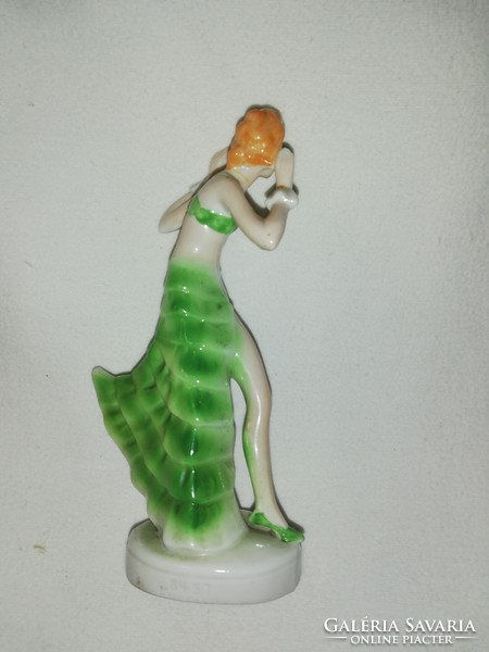 Porcelain art deco dancer