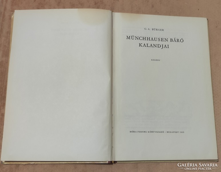 Münchhausen báró kalandjai - 1965-ös kiadás