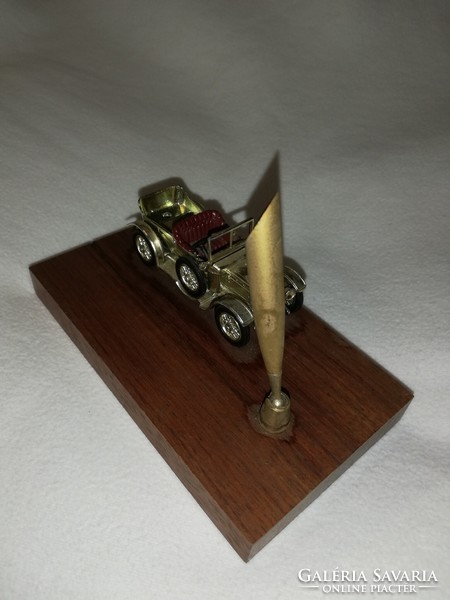 Old car model pen holder, table decoration