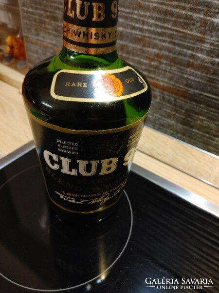 Club 99 whiskey + 2 club glasses for collectors of antiques for connoisseurs