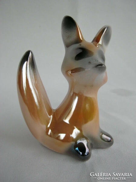 Retro ceramic fox