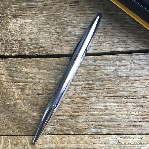 Cross tech2 ballpoint pen, with touch screen end, chrome