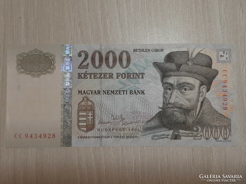 2000 HUF banknote 2004 cc unc rare !!
