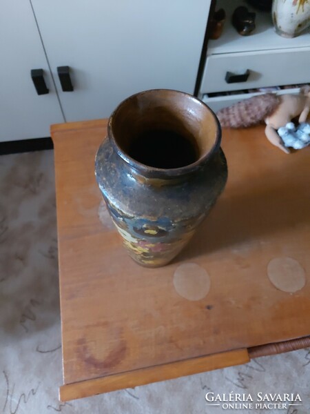 Vase repainted by an artist 32 cm - 373