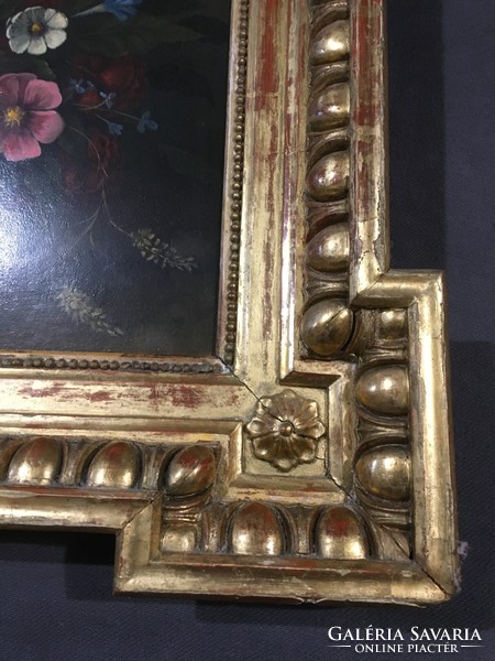 Xvii.—Xviii.Sz.I renaissance frame with matching painting!!!! 63X59 cm!!!