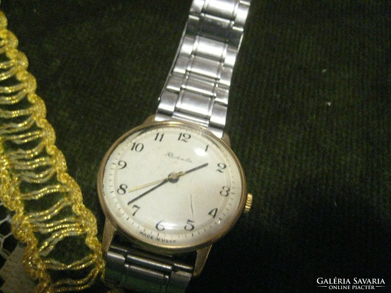 Russian-Soviet, rocket mechanical watch, inspected, from the 60s