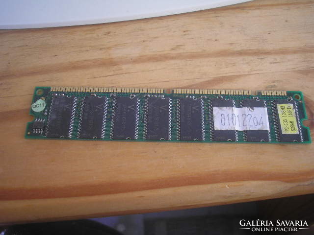 N34 MEMÓRIA  SDRAM 168 PIN PC133 128 MB  ANTIK RITKASÁG ELADÓ TESZTELÉS ALATT