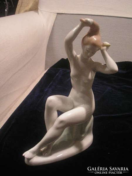N14 jenő jenő, 196l combing nude marked flawless cartilage sculpting woman aquincum 22 cm
