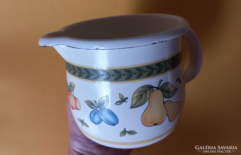 Riess Austrian enamel mug milk kettle