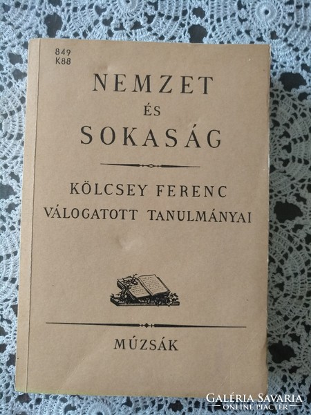 Kölcsey Ferenc válogatott tanulmányai: Nemzet és sokaság, Alkudható