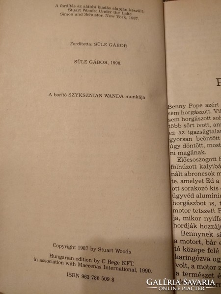 Stuart Woods: A tó alatt, alkudható!