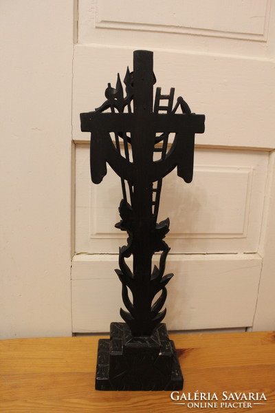 Old large table wooden cross