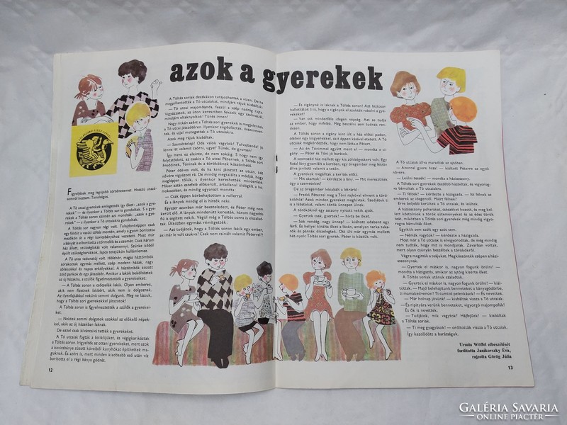 Régi újság Kisdobos 1978 április retro gyermek magazin